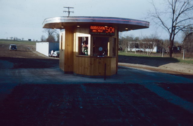 Caro Drive-In Theatre - May 1950 From Al Johnson (newer photo)
